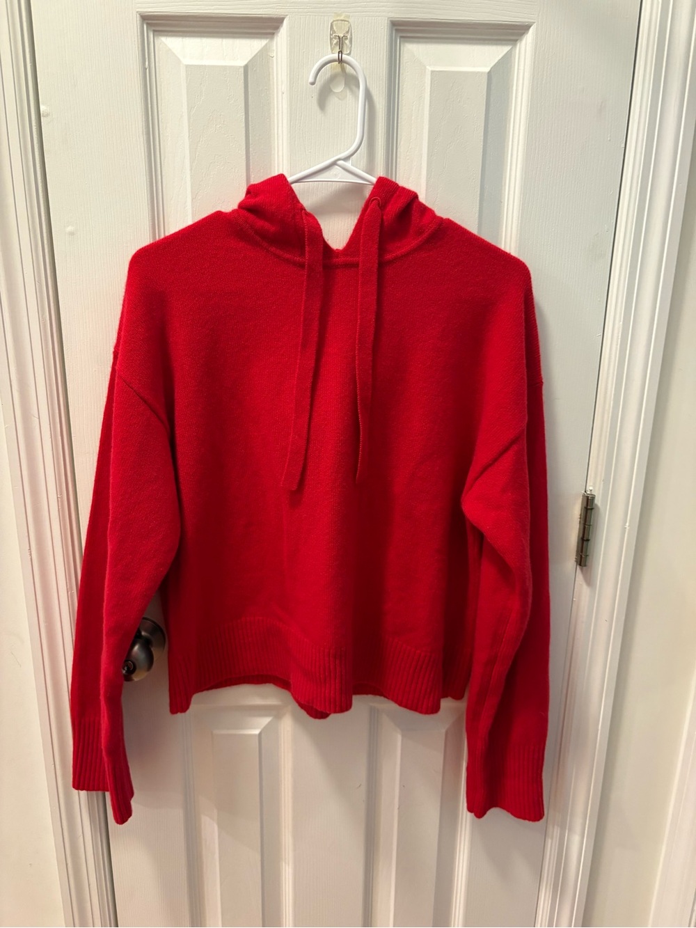 Lululemon Red Hooded Pullover Sweater